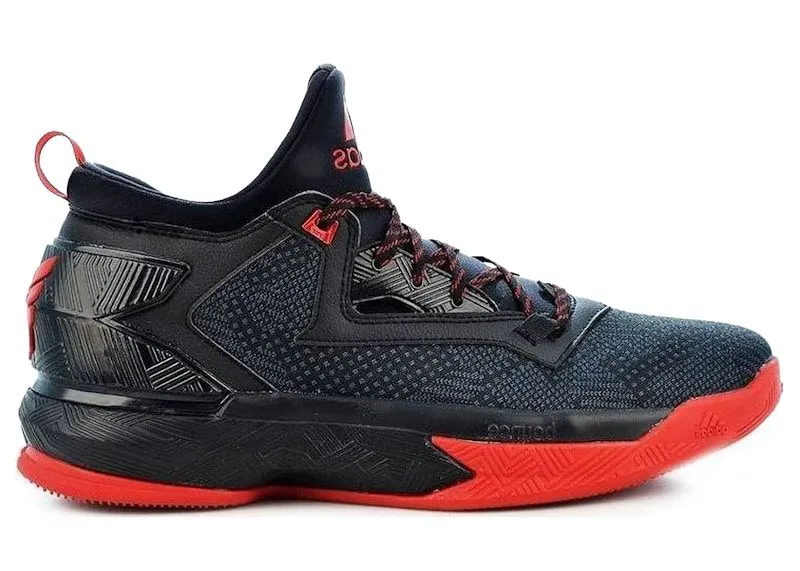 adidas D Lillard 2.0 Away “Black / Red” | F37124