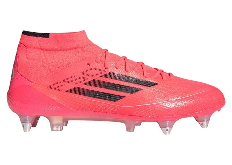 adidas F50 Elite Mid SG Turbo Aurora Black Platinum Metallic | IH6133