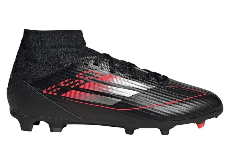 adidas F50 League FG/MG Core Black Iron Metallic Lucid Red | JP7260