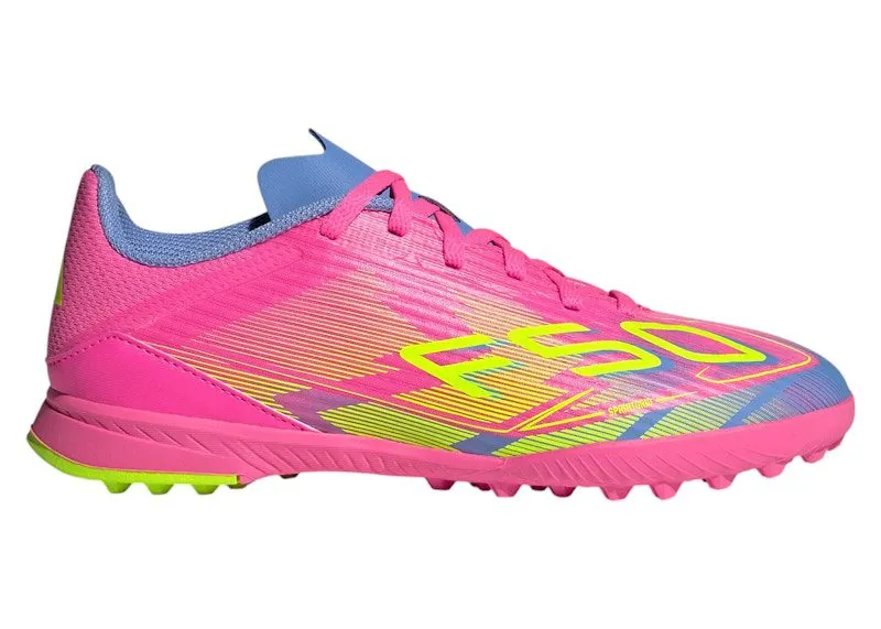 adidas F50 League Turf Lucid Pink Lemon Blue Fusion “Lucid Pink / Lucid Lemon / Blue Fusion” | IE3755