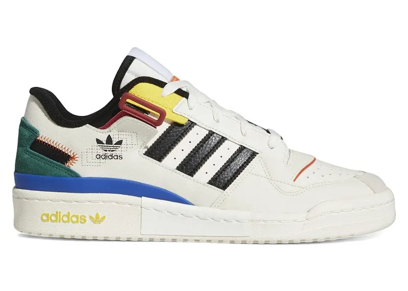 adidas Forum Exhibit Low White Multi “Off White / Cloud White / Core Black” | GW9629