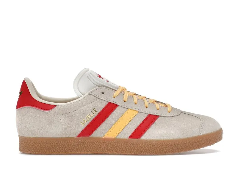 adidas Gazelle White Spark Scarlet | IE9125