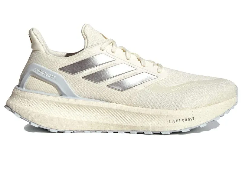 adidas Pureboost 5 Pale Ivory Metallic Silver | JR7676