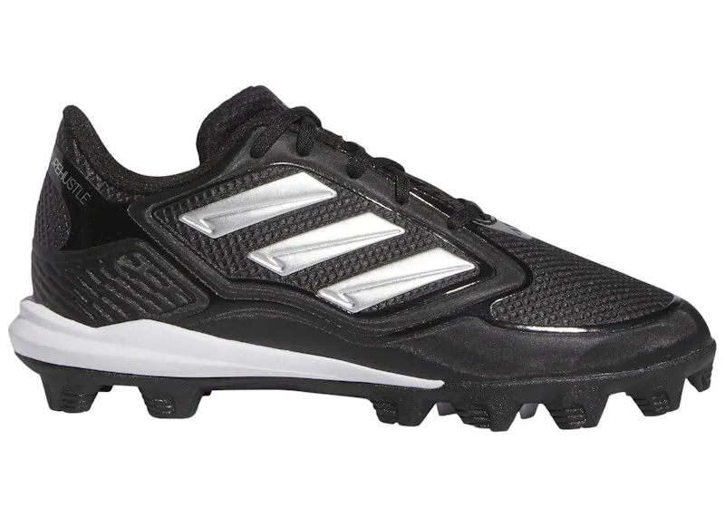 adidas Purehustle 3 MD Core Black Silver Metallic “Core Black / Silver Metallic / Silver Metallic” | IG7142