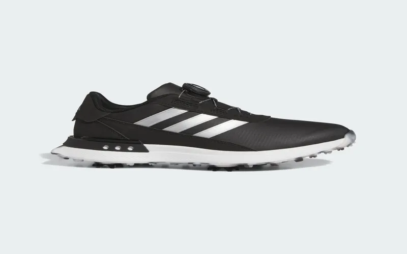 adidas S2G BOA 24 Golf Core Black Silver Metallic Wonder Quartz | IF0321