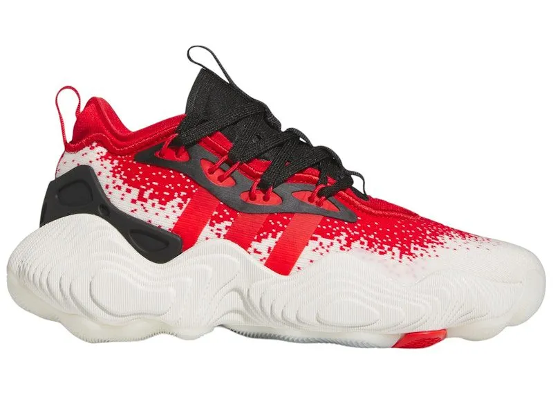 adidas Trae Young 3 Off White Vivid Red Core Black | IE7881