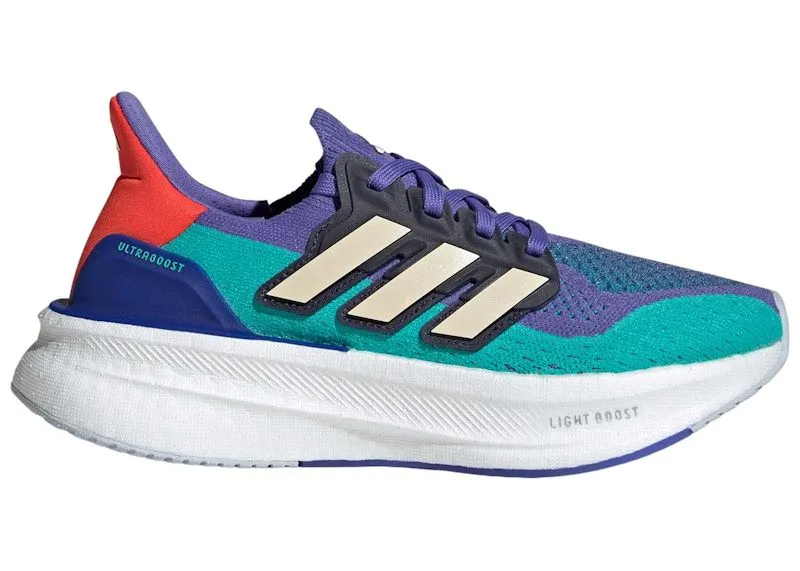 adidas Ultra Boost 5 Semi Cobalt Blue Crystal Sand Bright Red | IH7595