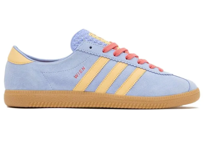 adidas Wien size? Exclusive Blue “Blue / Yellow / Gum” | JI4507
