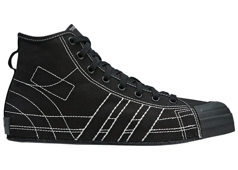 adidas Y-3 Nizza Hi Black Off White “Black / Black / Off White” | IH2554