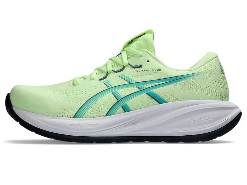 ASICS GEL-CUMULUS 28 “Illuminate Yellow / Energy Aqua” | 1011C143-750