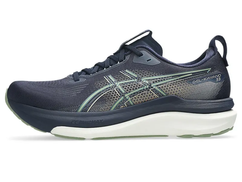 ASICS GEL-KAYANO 33 “White / Energy Aqua” “Midnight/Khaki Green” | 1011C167-402