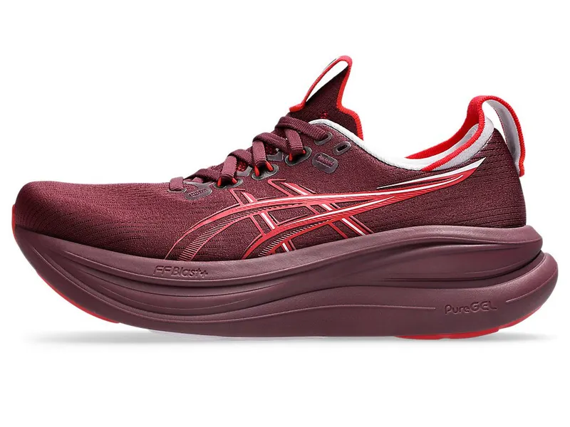 ASICS GEL-NIMBUS 28 “Beniimo Purple / Speed Red” | 1012B899-503
