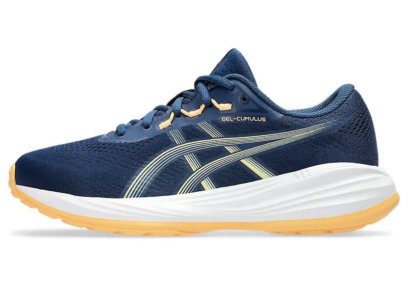ASICS GEL-CUMULUS 28 GS “Independence Blue / Orange Glow” | 1014A397-401
