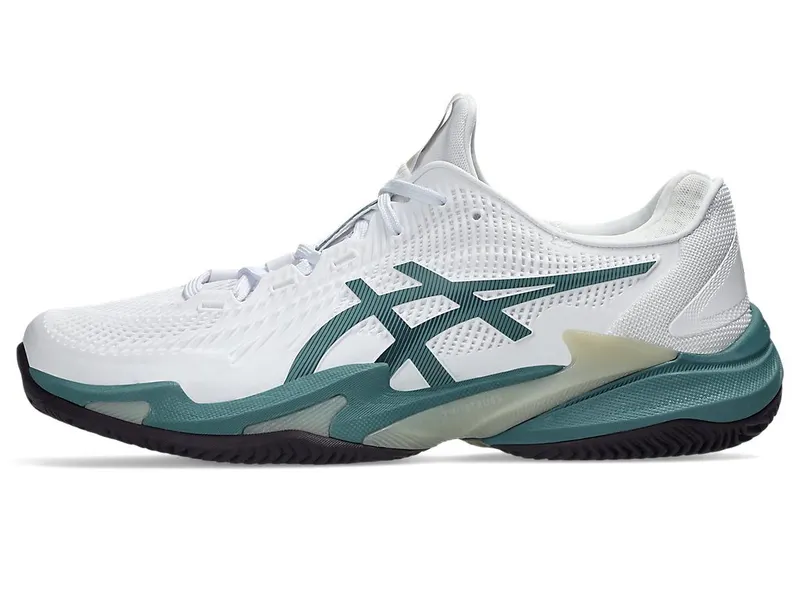 ASICS COURT FF 3 CLAY “White / Foggy Teal” | 1041A371-107