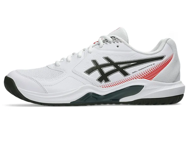 ASICS GEL-DEDICATE 9 “White / Vintage Khaki” | 1041A543-100