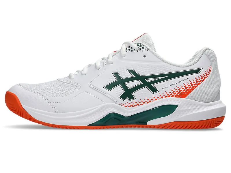 ASICS GEL-DEDICATE 9 PADEL “White / Jewel Green” | 1041A546-100