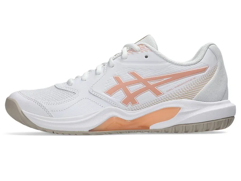 ASICS GEL-DEDICATE 9 “White / Cantaloupe” | 1042A316-100