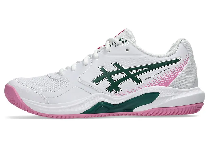 ASICS GEL-DEDICATE 9 PADEL “White / Jewel Green” | 1042A318-100
