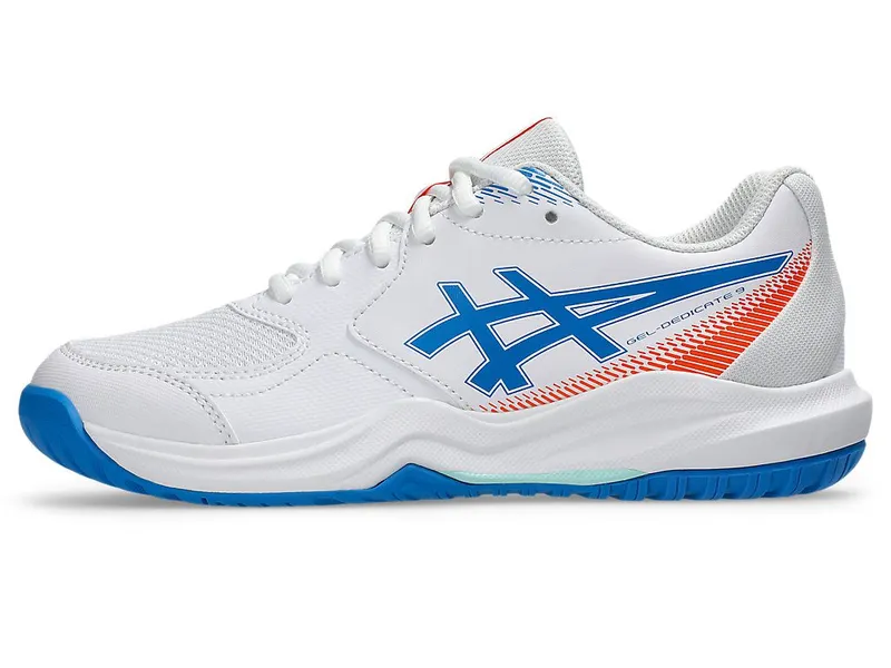 ASICS GEL-DEDICATE 9 GS “White / Directoire Blue” | 1044A085-100
