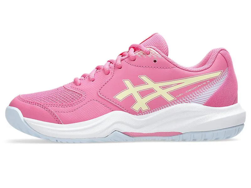 ASICS GEL-DEDICATE 9 GS “Dragon Fruit / Soft Yellow” | 1044A085-700