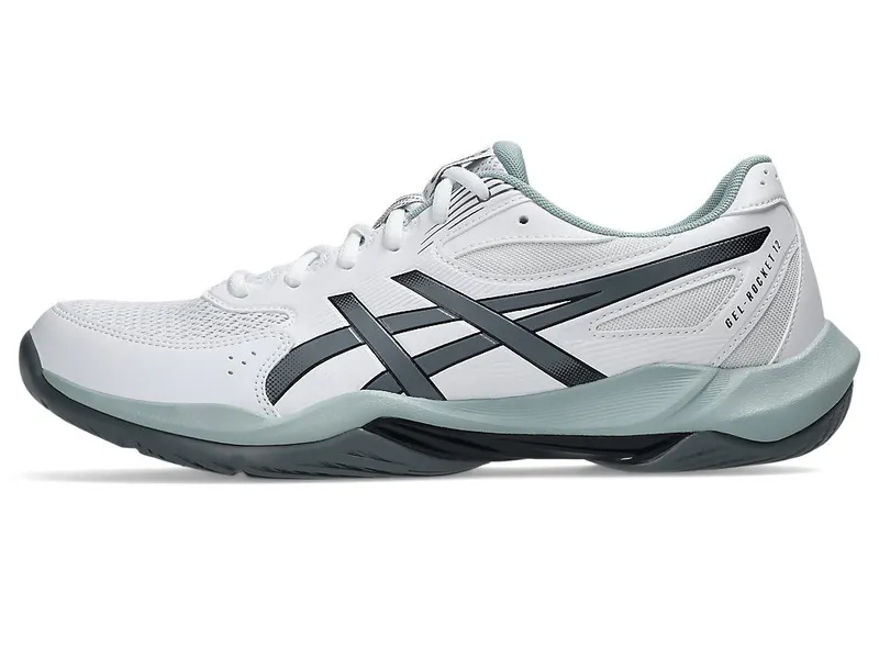 ASICS GEL-ROCKET 12 “White / Steel Grey” | 1071A116-105