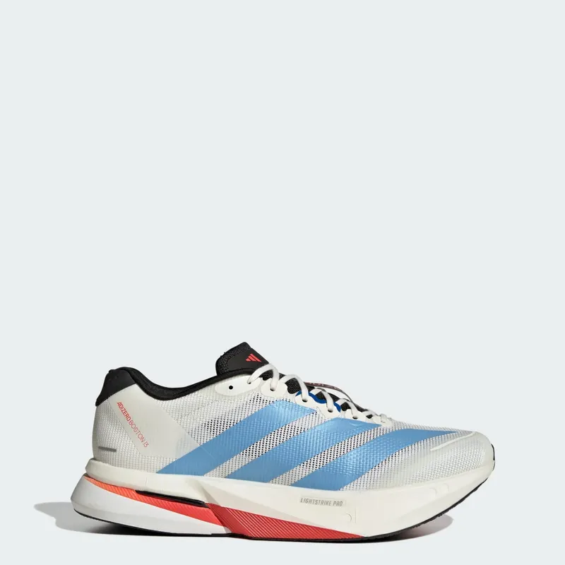 Adidas Adizero Boston 13 Hardloopschoenen Off White / Light Blue / Gold Metallic | KK4992