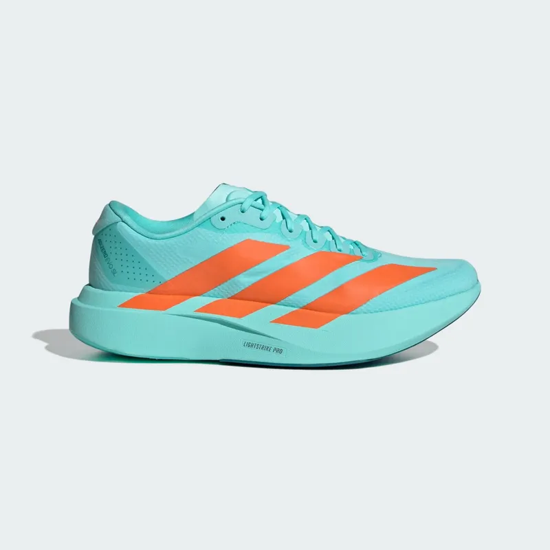 Adidas Adizero EVO SL Hardloopschoenen Flash Aqua / Impact Orange / Arctic Fusion | KI8342