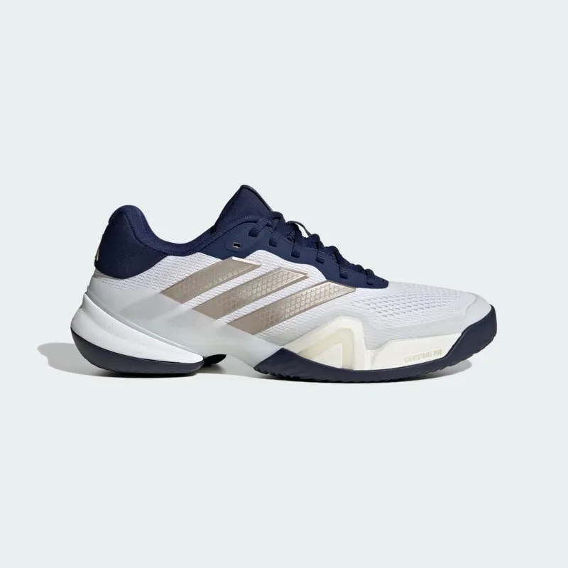 Adidas Barricade 14 Tennisschoenen Cloud White / Cyber Metallic / Dark Blue | JR1743