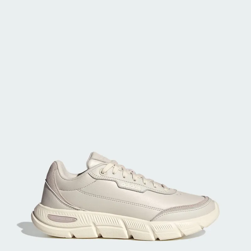 Adidas CLOUDFOAM FLEX SMART CASUAL SCHOENEN Orbit Grey / Off White / Beige | KJ2475