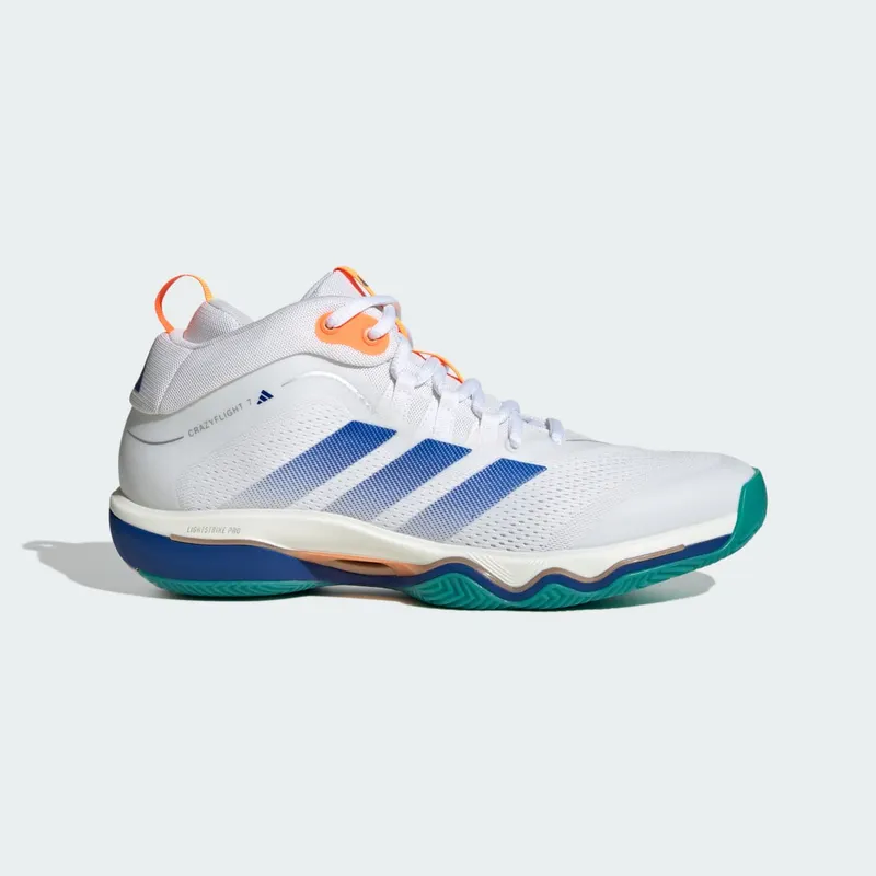 Adidas CRAZYFLIGHT 7 white / Cloud White / Royal Blue | KJ9541