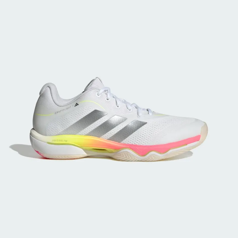 Adidas CRAZYFLIGHT 7 Cloud White / Iron Metallic / Solar Turbo | IH7270