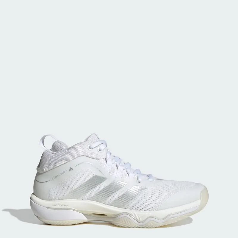 Adidas CRAZYFLIGHT 7 Cloud White / Silver Metallic / Cloud White | KJ1279