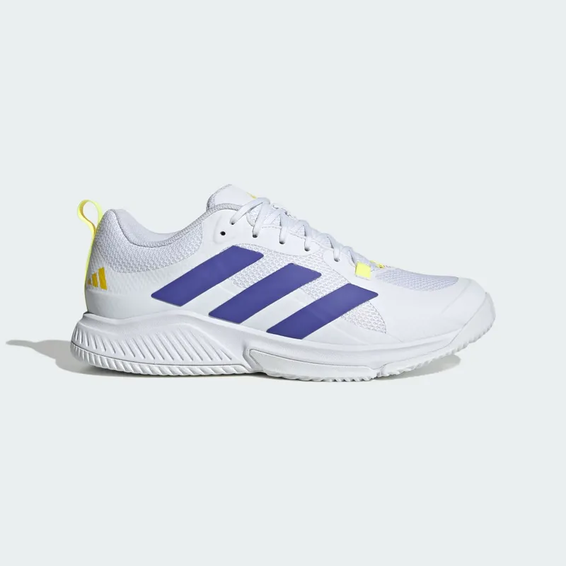 Adidas Court Team Bounce 2.0 Cloud White / Solar Purple / Solar Lemon “Cloud White/Solar Purple/Lemon” | KJ9649