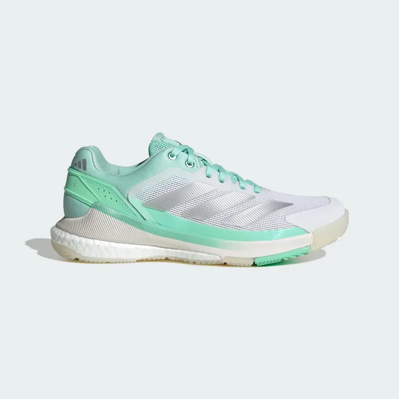 Adidas Crazyquick BOOST Padelschoenen Green / Silver Metallic / Pulse Mint | KI3589
