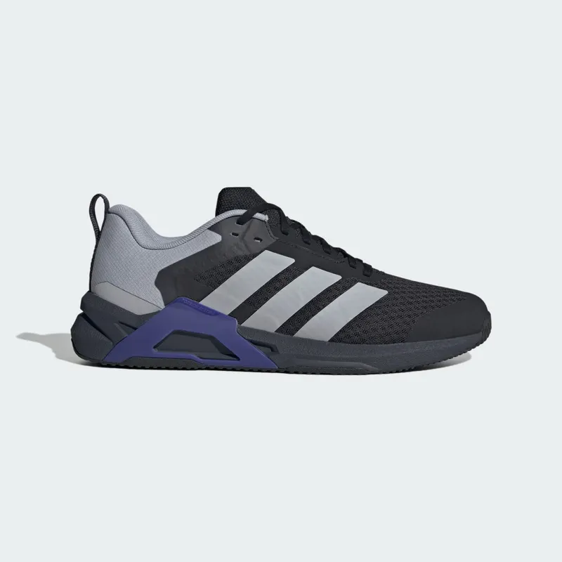 Adidas Dropset Control Trainingsschoenen Core Black / Halo Silver / Pure Purple | KJ9162