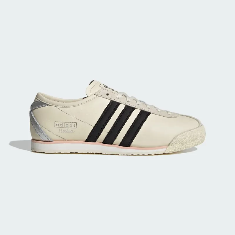 Adidas ITALIA 70s SCHOENEN Cream White / Core Black / Silver Metallic | IH6666