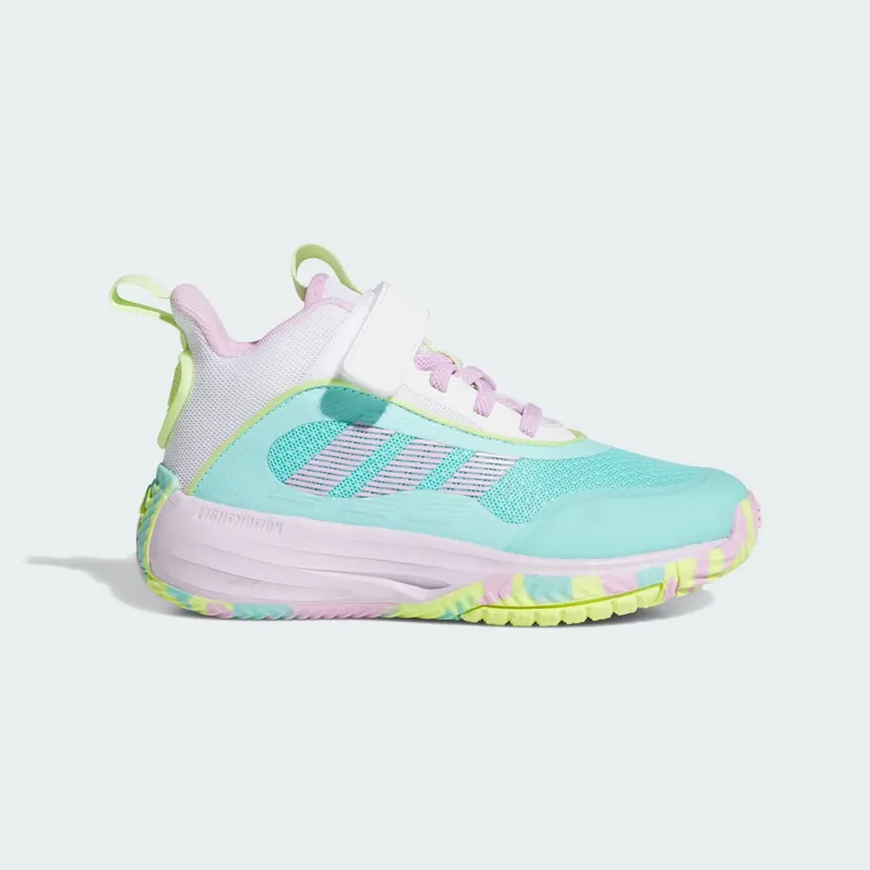 Adidas Ownthegame 3.0 Flash Aqua / Bliss Lilac / Cloud White | JS2179