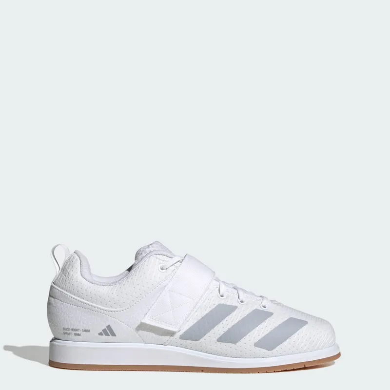 Adidas Powerlift 5 Weightlifting Cloud White / Halo Silver / Core Black | KJ4396