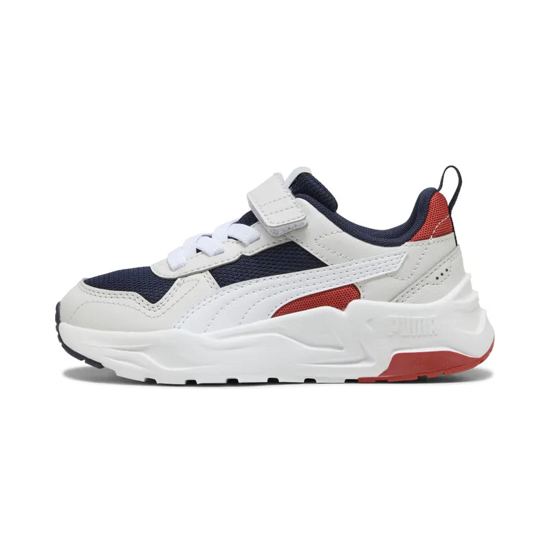 Puma Trinity 2 LT “Puma Navy / Puma White / Feather Gray / Red Fire” | 403704_03