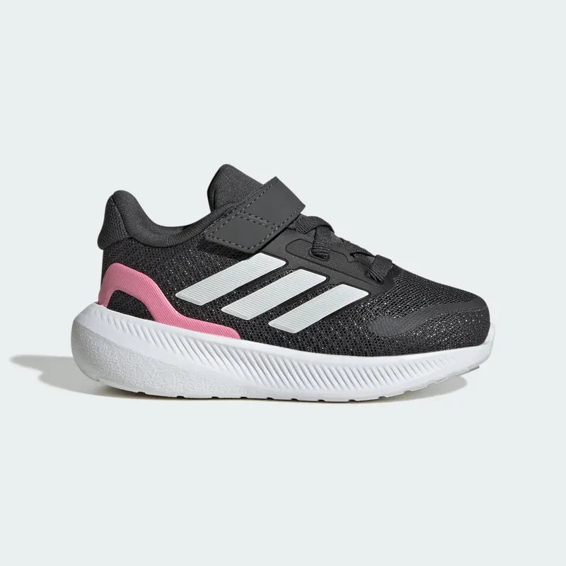 Adidas Runfalcon 5 Kids Grey Six / Crystal White / Bliss Pink | JQ8670