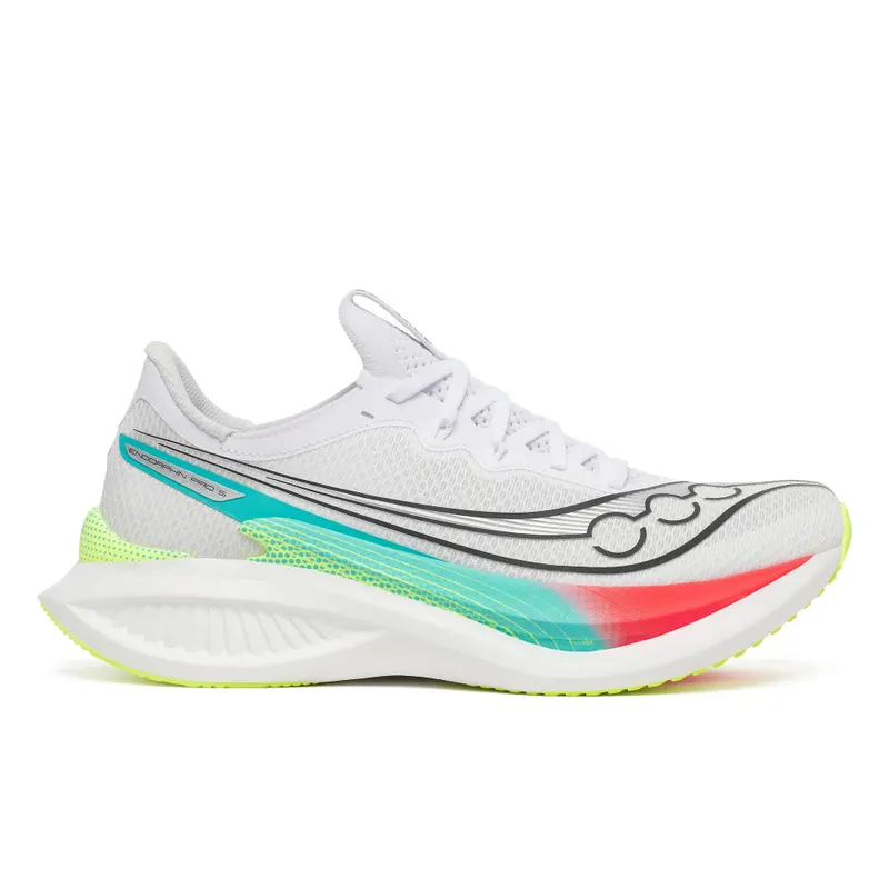 SAUCONY Endorphin Pro 5 “White / Multi” | S101360-1010