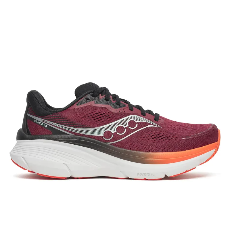 SAUCONY Guide 19 “Crimson / Fire” | S21058-172