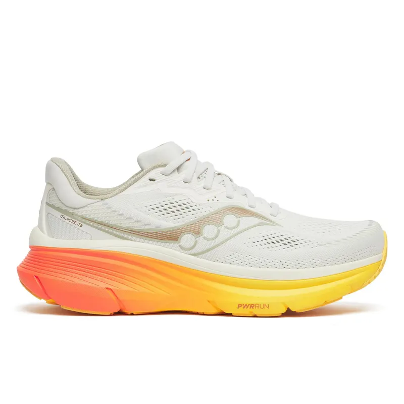 SAUCONY Guide 19 “Ivory / Fire” | S21058-145