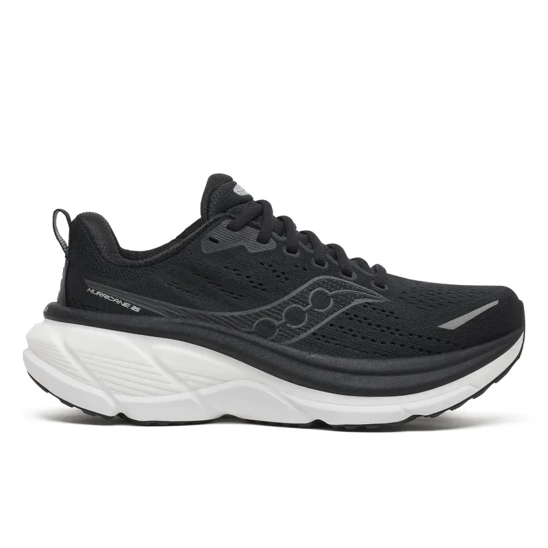 SAUCONY Hurricane 25 Wide “Black / White” | S11027-200