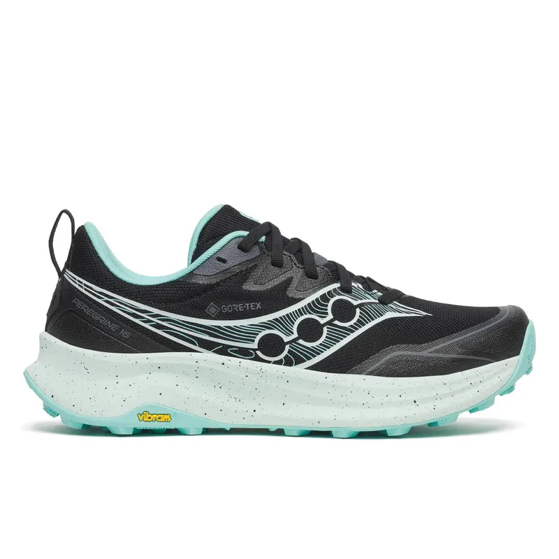 SAUCONY Peregrine 16 GTX “Black / Aqua” | S11068-101