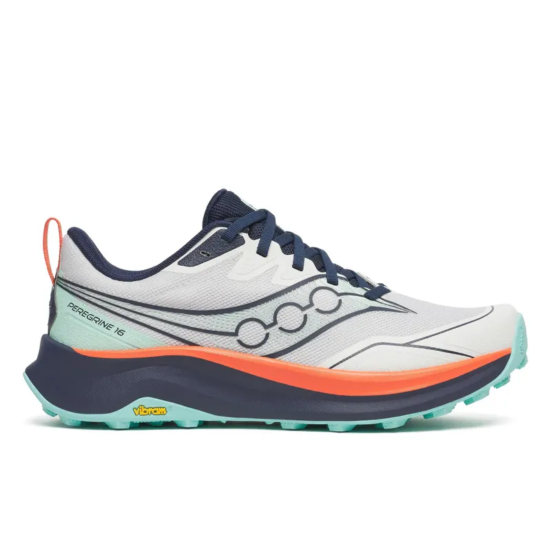 SAUCONY Peregrine 16 “White / Navy” | S11066-144