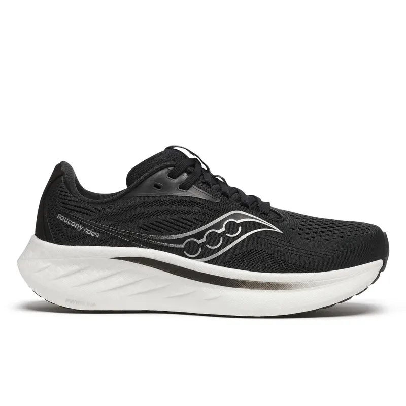 SAUCONY Ride 18 “Black / White” | S11000-100