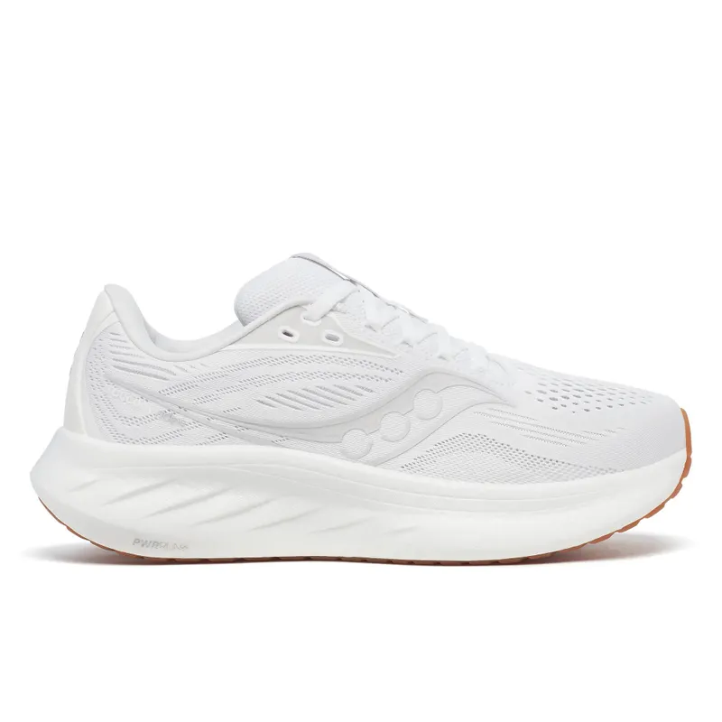 SAUCONY Ride 18 “White / Gum” | S11000-107