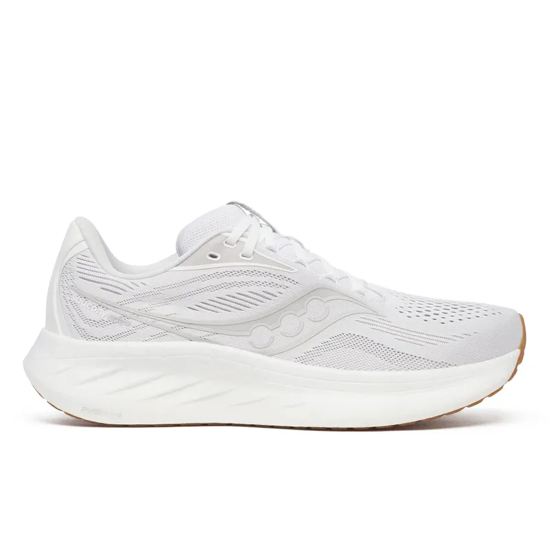 SAUCONY Ride 18 “White / Gum” | S21000-107