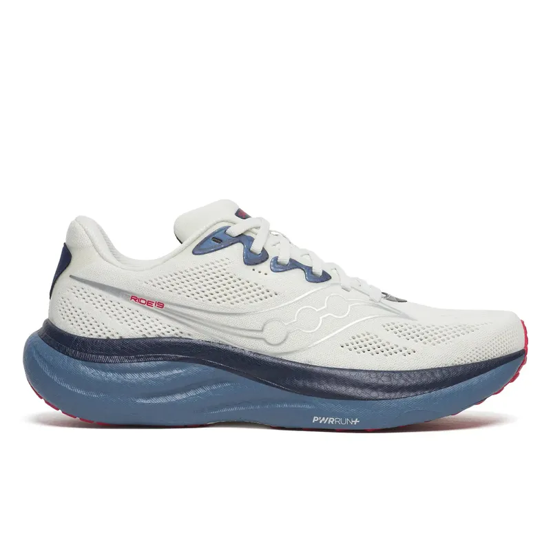 SAUCONY Ride 19 “Ivory / Storm” | S21055-146
